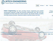 Tablet Screenshot of intech-eng.com